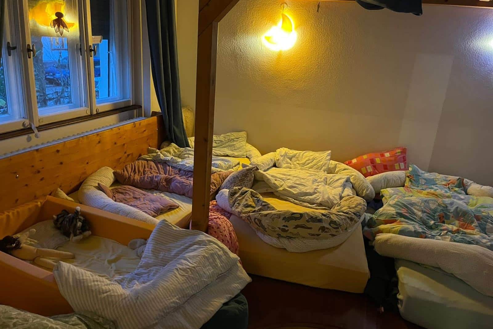 Einer der beiden Schlafräume